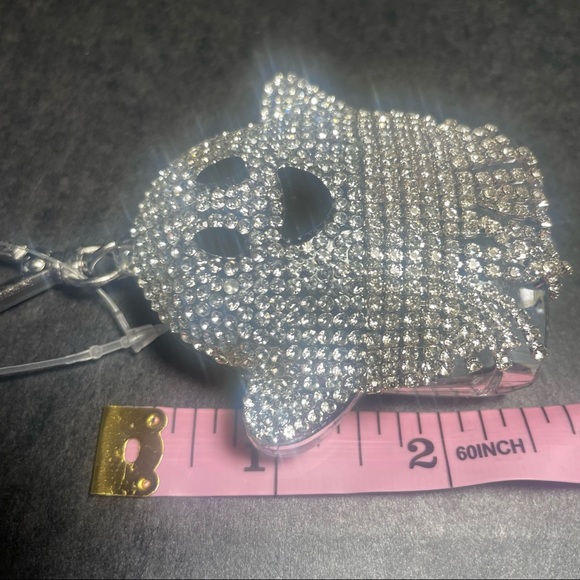 BNWT Bath & Body Works Gemstone Ghost Anti-Bac pocket holder keychain 👻 - Picture 7 of 7